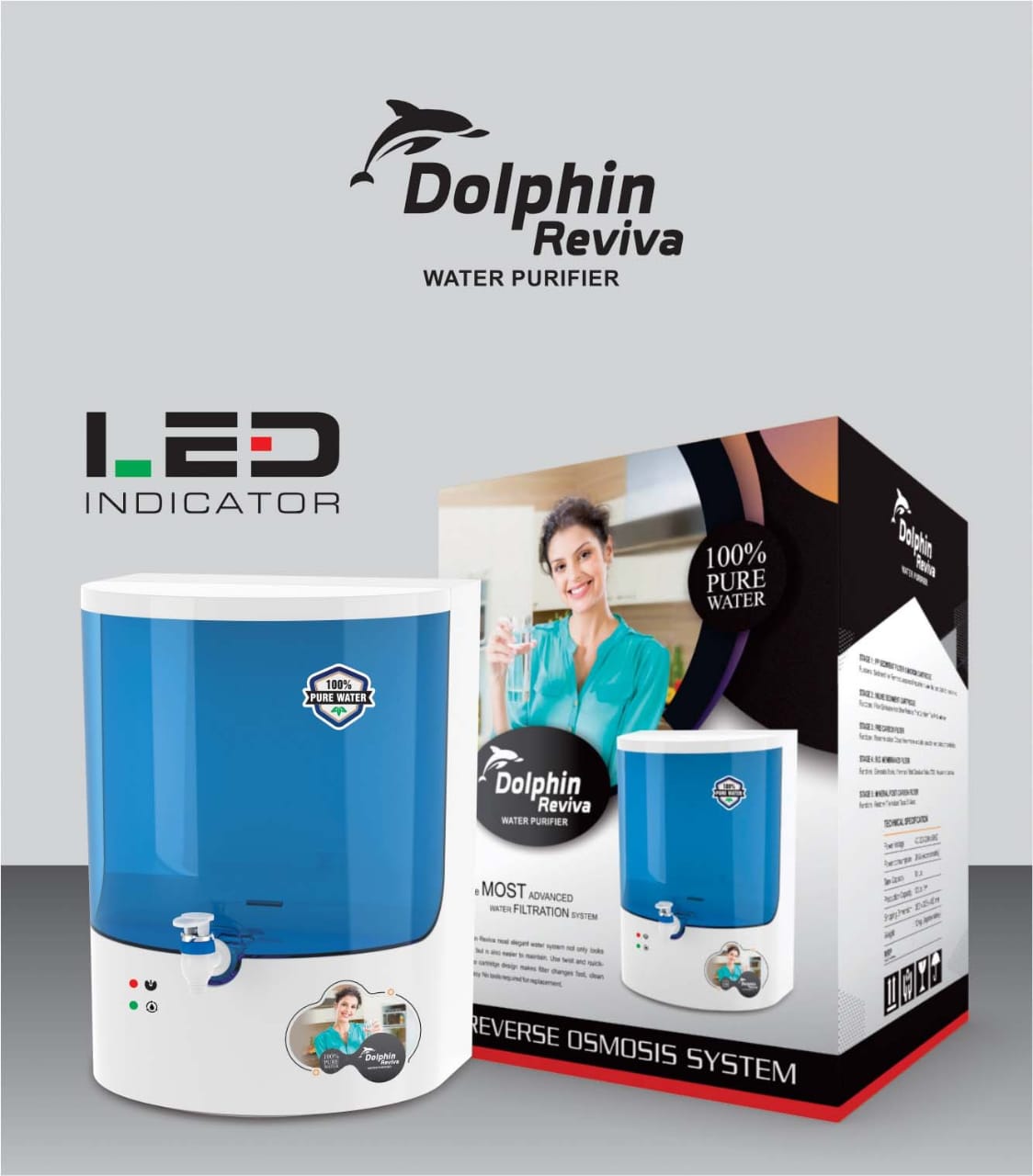 Honey Drop’s Dolphin Reviva RO